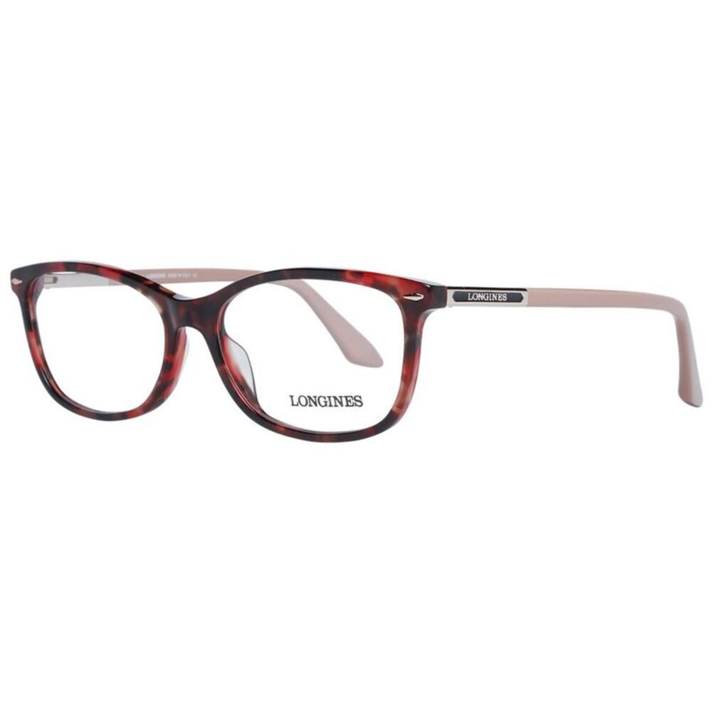 Longines Red Plastic Glasses Women's (Frames)